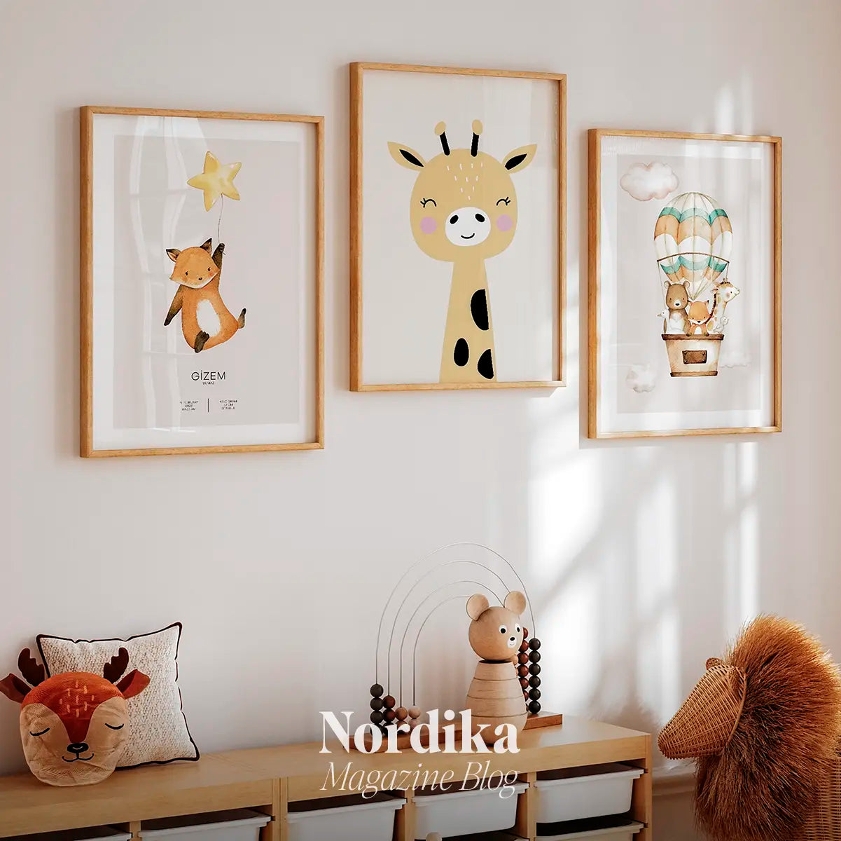 kids room wall art poster