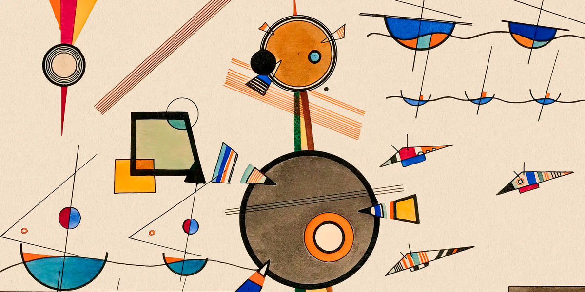 Wassily Kandinsky: Soyut Bir Resimde Göz Nereye Gider?