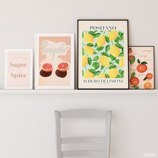 MUTFAK TABLOLARI İLE DUVAR DEKORASYONU