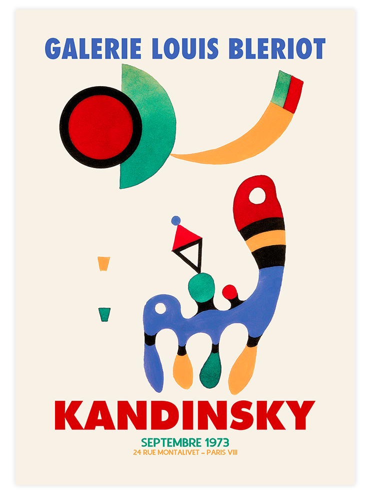 Kandinsky Galerie Affiche - Poster Seti Duo