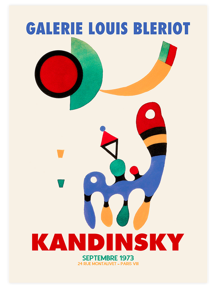 Kandinsky Galerie Affiche - Poster Seti Duo