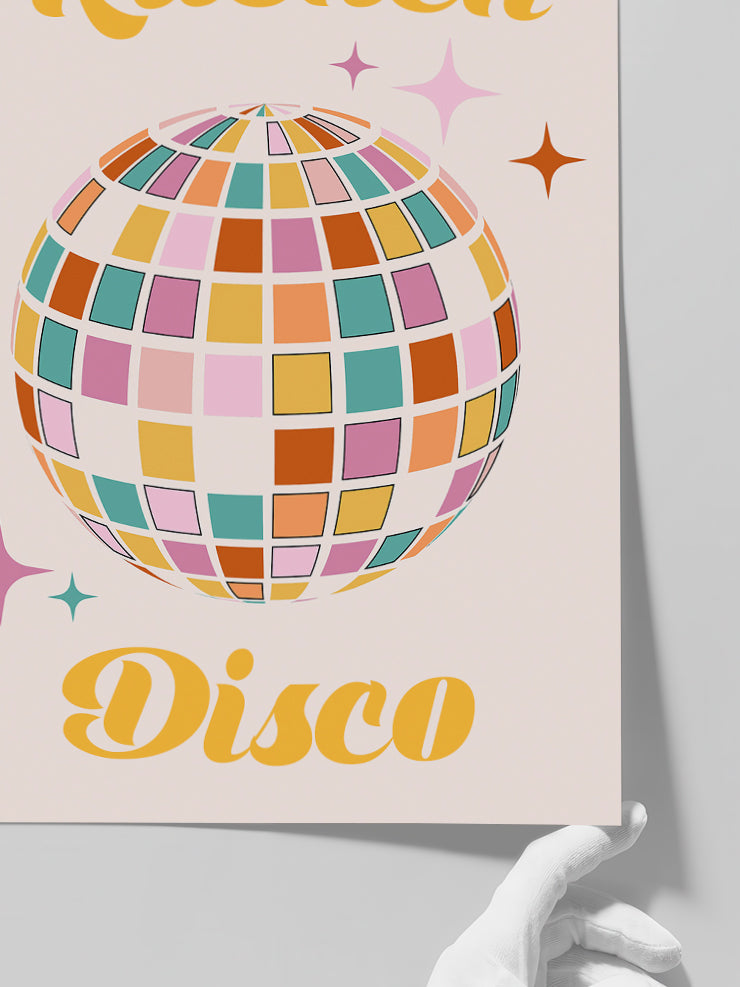 Kitchen Disco - Art Print Poster