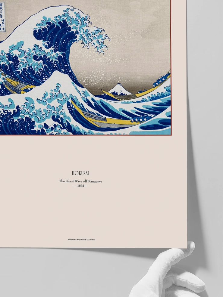 Hokusai, Büyük Dalga - Art Print Poster