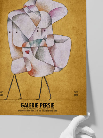 Klee Siblings Afiş - Art Print Klee Siblings Afiş - Art Print