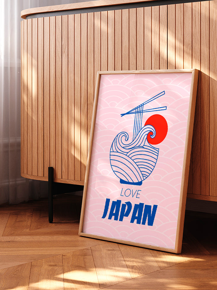 Love Japan - Art Print Poster