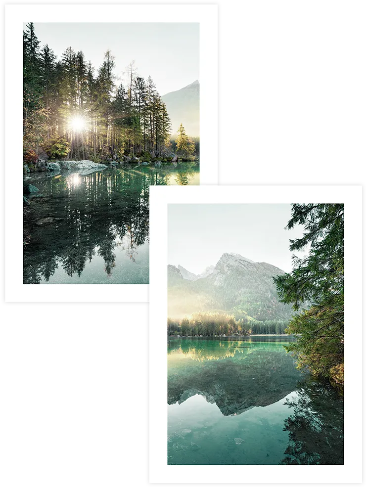 Nature Vibes - Poster Seti Fotoğraflar Poster
