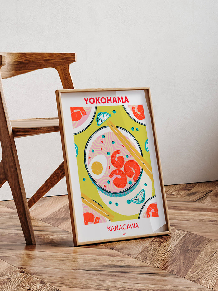 Yokohama Ramen - Art Print Poster