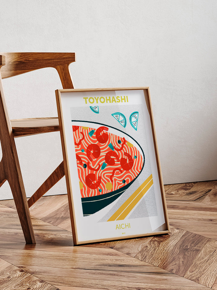 Toyohashi Ramen - Art Print Poster