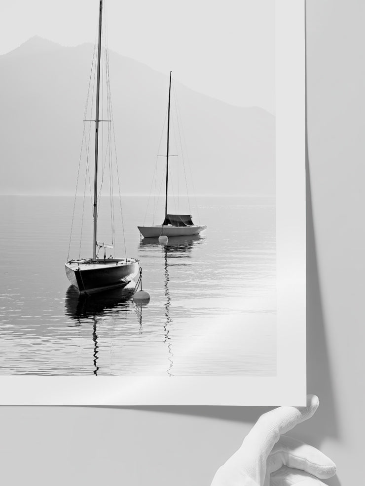 İki Yelken - Art Print Poster