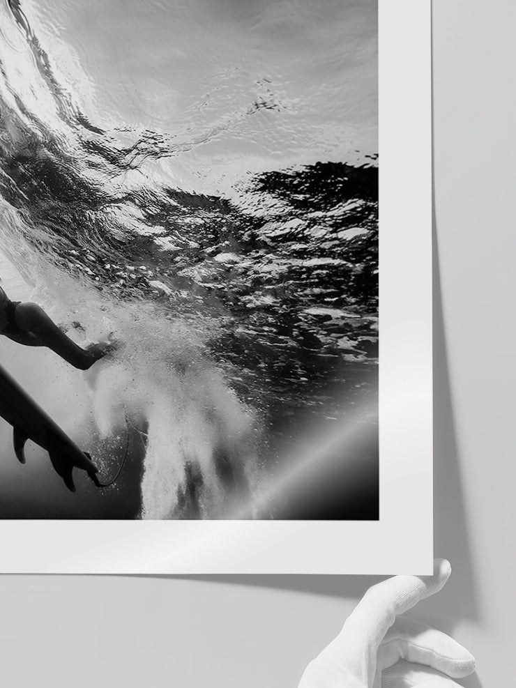 Surfing - Art Print Poster