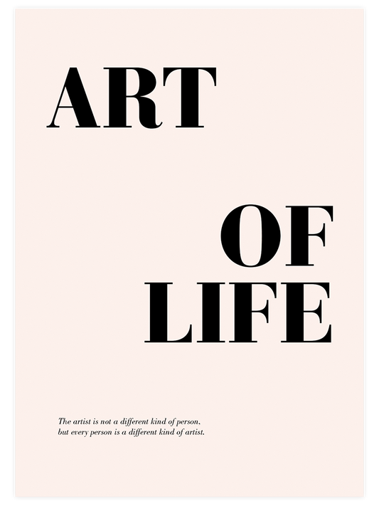 Art Of Life Poster - Giclée Baskı