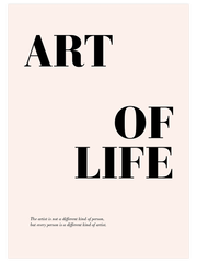 Art Of Life Poster - Giclée Baskı