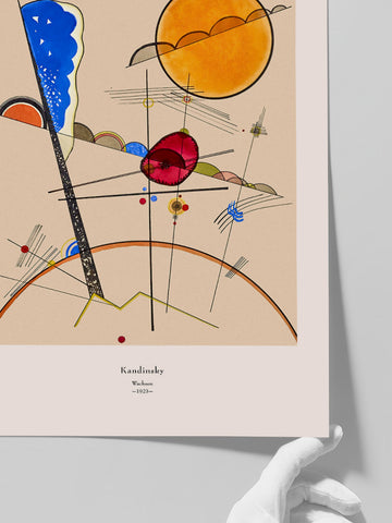 Kandinsky Wachsen - Art Print Kandinsky Wachsen - Art Print