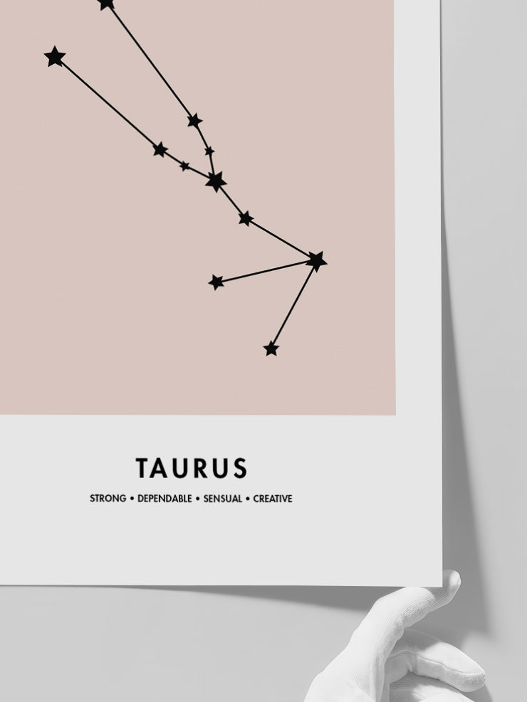Boğa Burcu - Art Print Poster