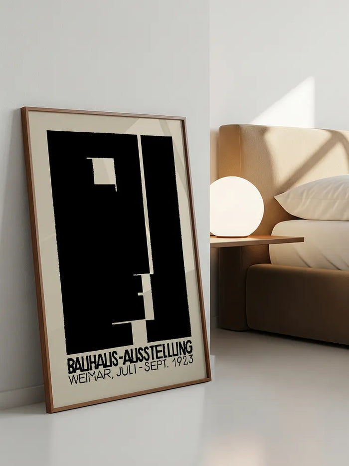 Bauhaus Ausstellung Weimar 1923 Afiş - Art Print