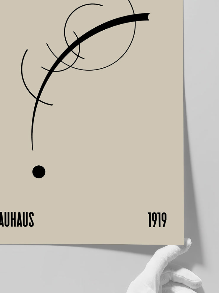 Bauhaus N4 - Art Print Poster