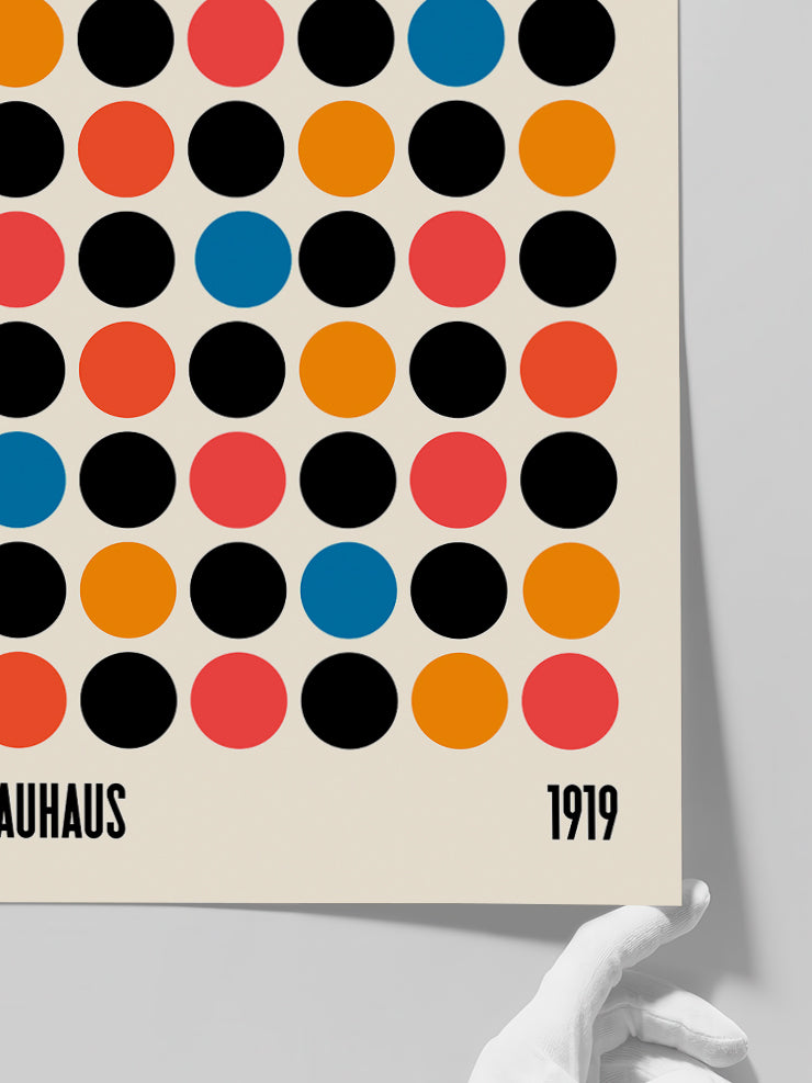Bauhaus N1 - Art Print Poster