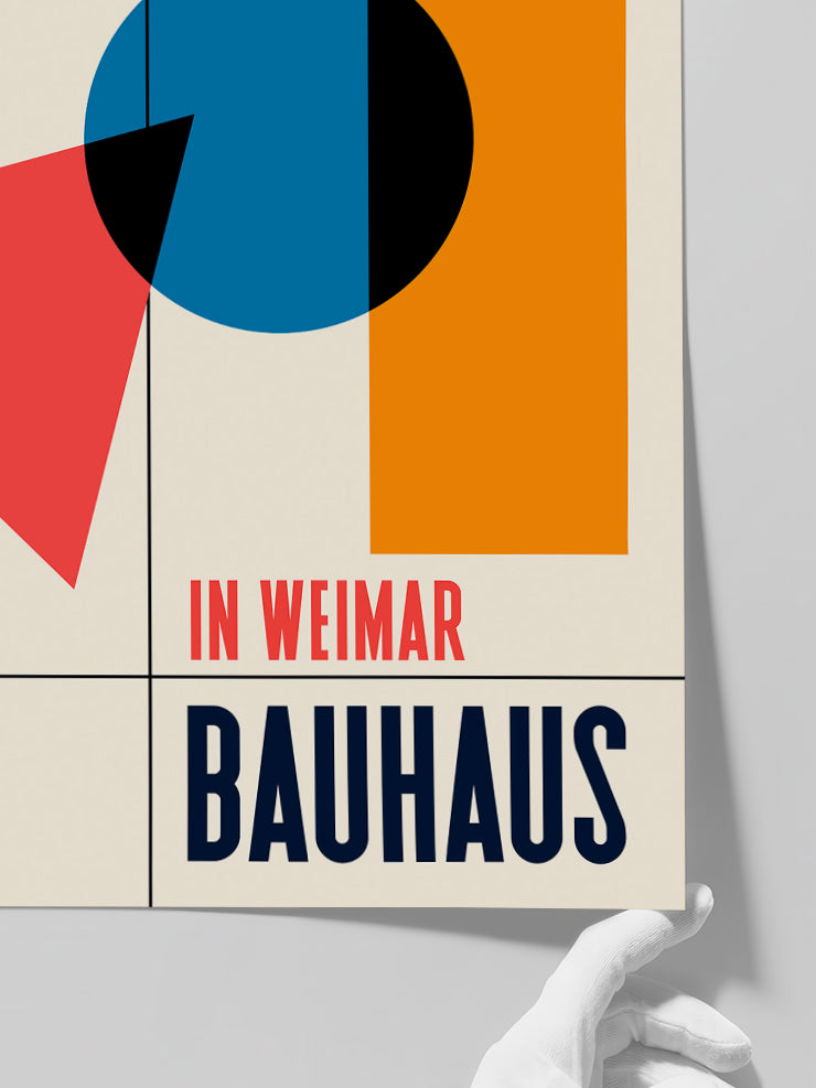 Bauhaus N6 - Art Print Poster