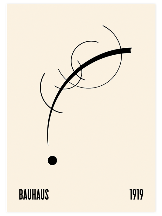Bauhaus N4 Poster - Giclée Baskı