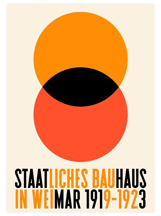 Bauhaus N5 Poster - Giclée Baskı