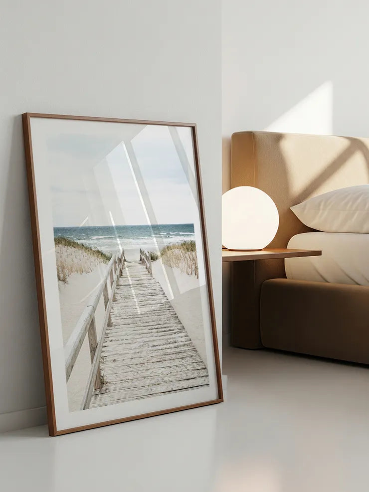 Way to the Beach - Art Print