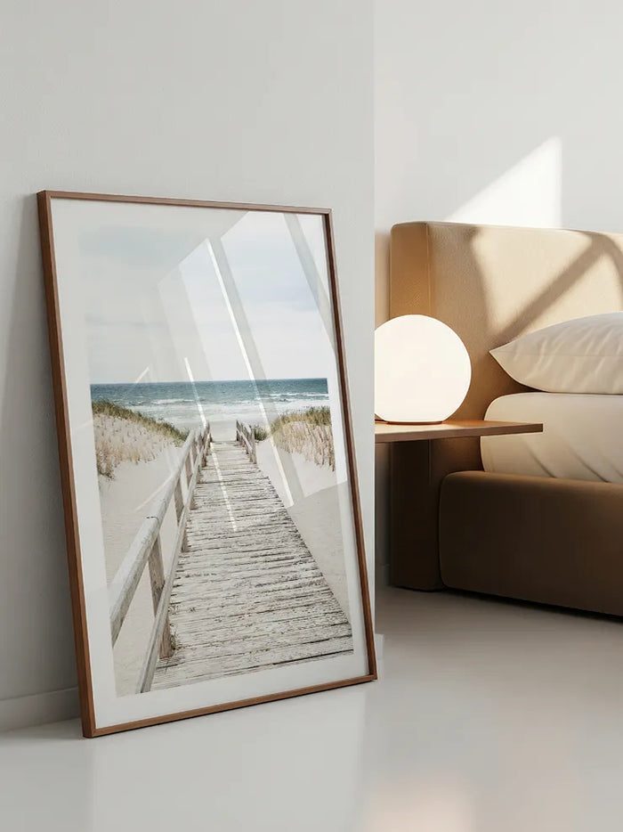 Way to the Beach - Art Print