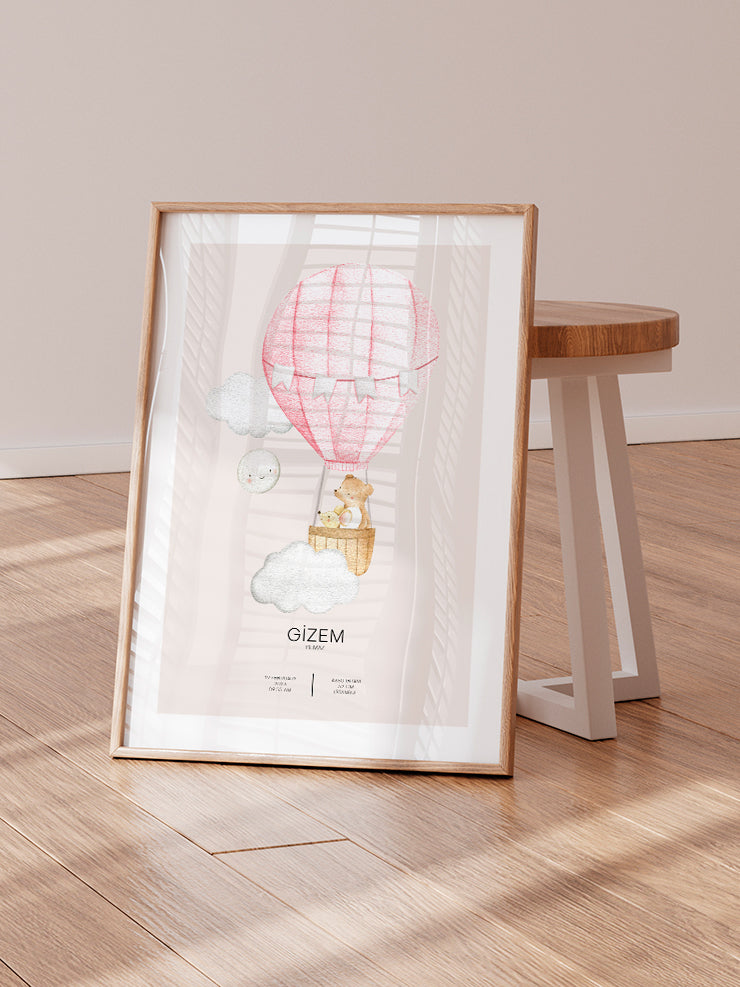 Bulutlarda Kişiye Özel - Art Print Poster