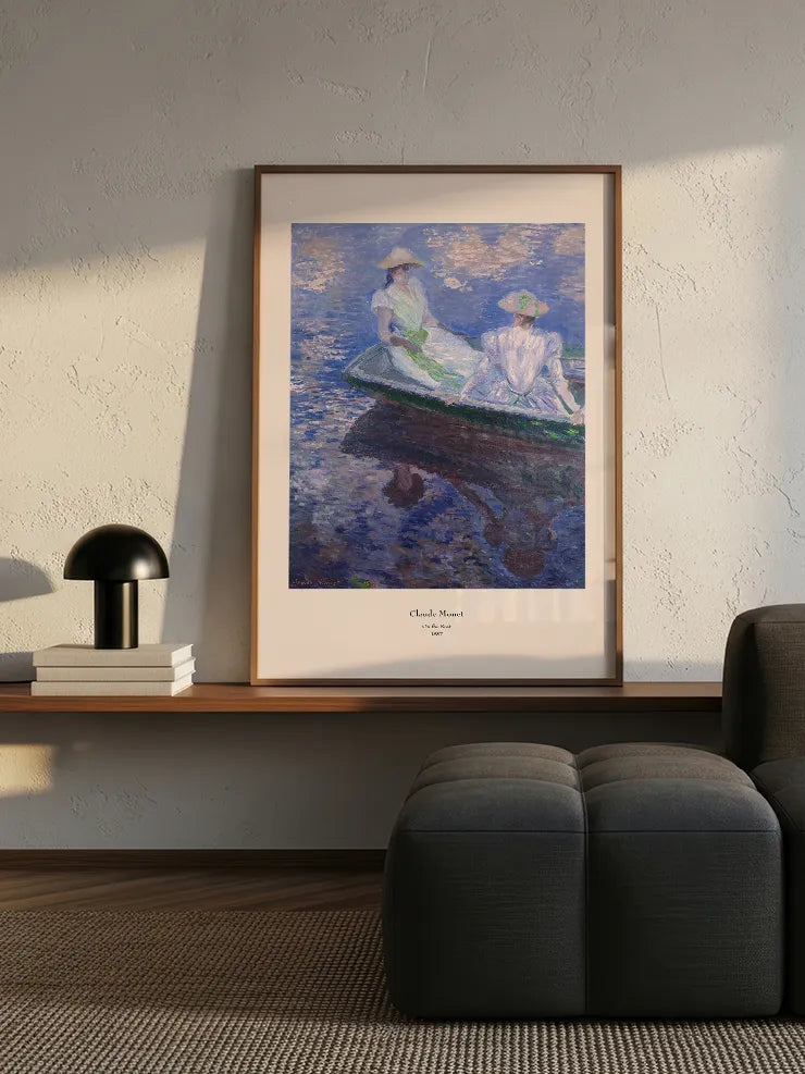 Monet’nin sakin tekne sahnesi.
