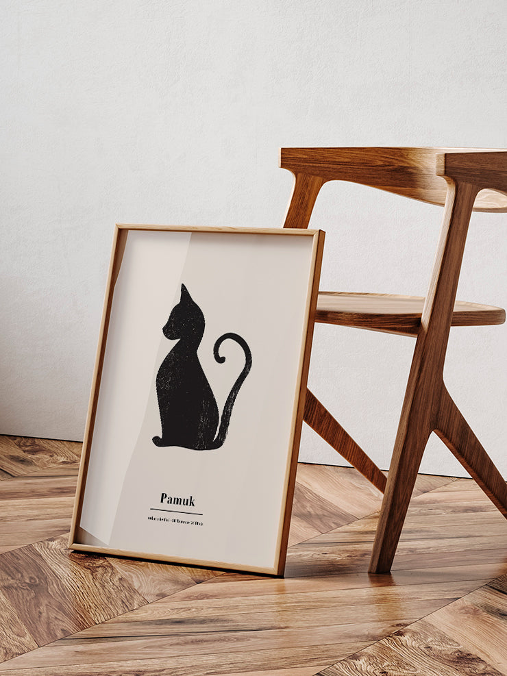 Kedi Kişiye Özel - Art Print Poster