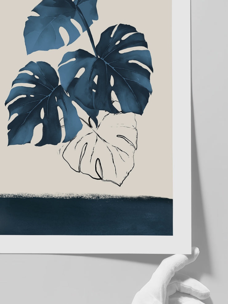 Blue Marine - Art Print Poster
