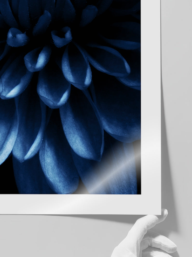 Derin Mavi N2 - Art Print Poster