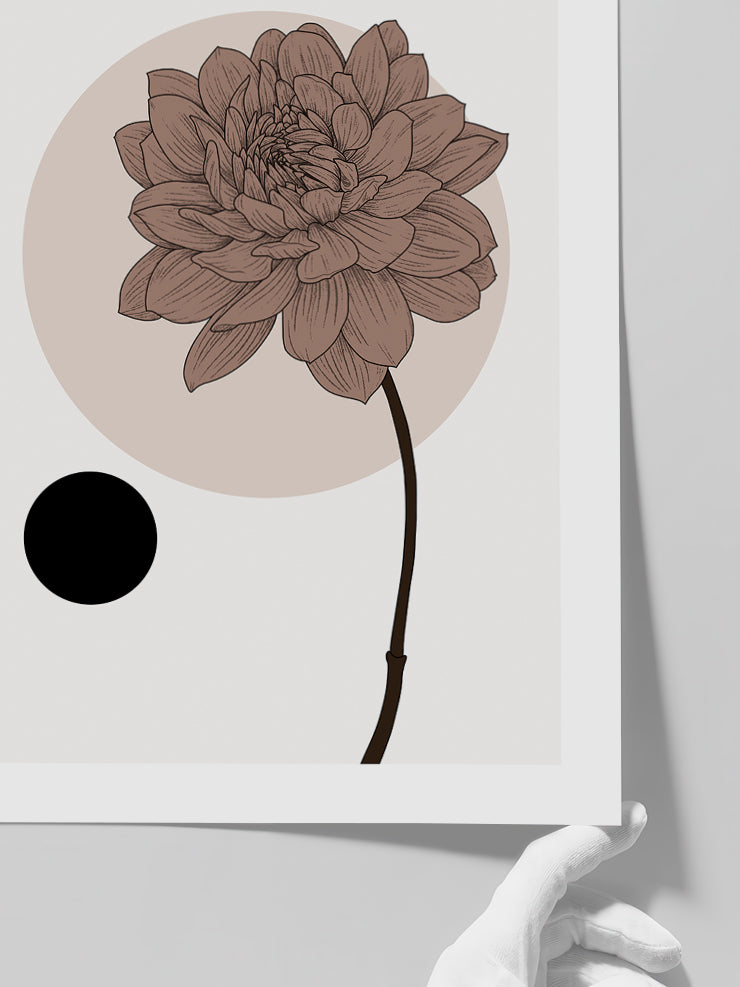 Çiçek N1 - Art Print Poster