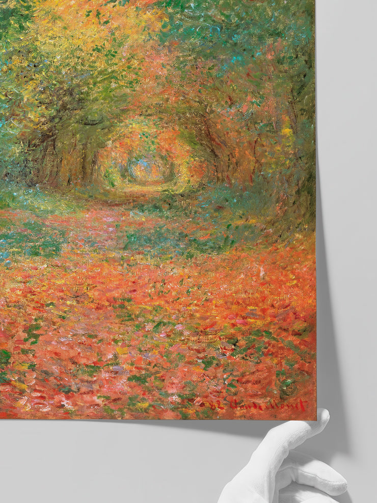 Claude Monet The Forest of Saint-Germain - Art Print Poster