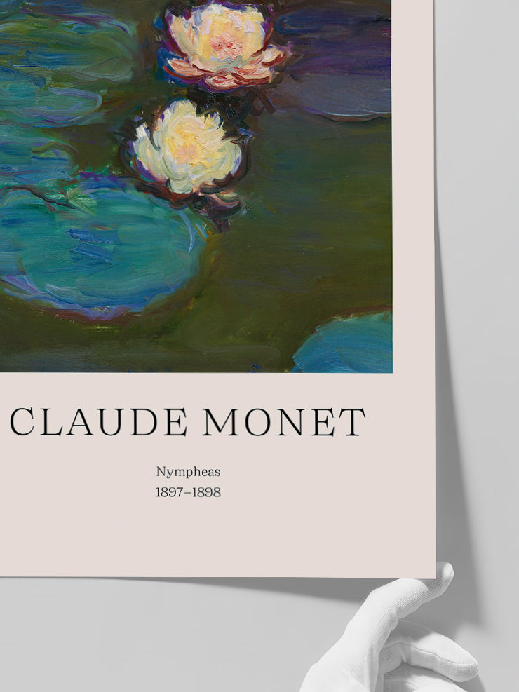 Claude Monet Nympheas - Art Print Poster