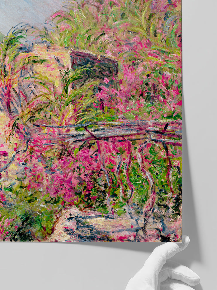 Monet The Valley of Sasso - Art Print Poster