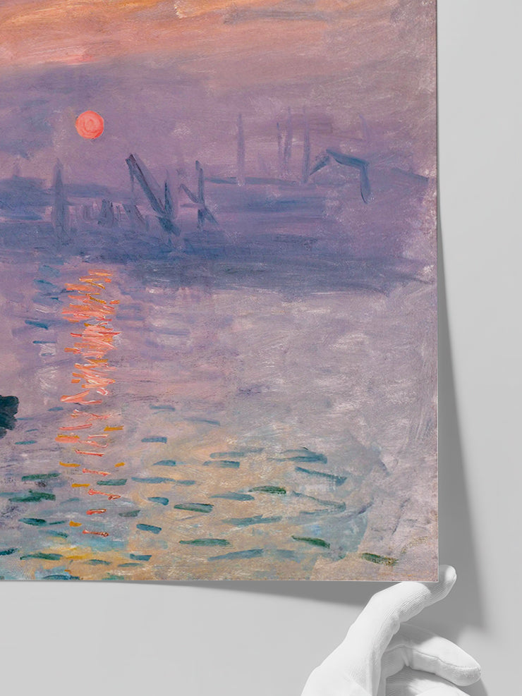 Monet Impression Sunrise - Art Print Poster