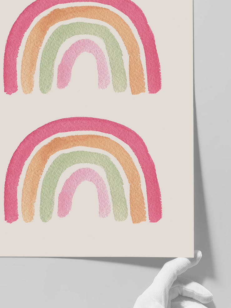 Rainbows - Art Print Poster