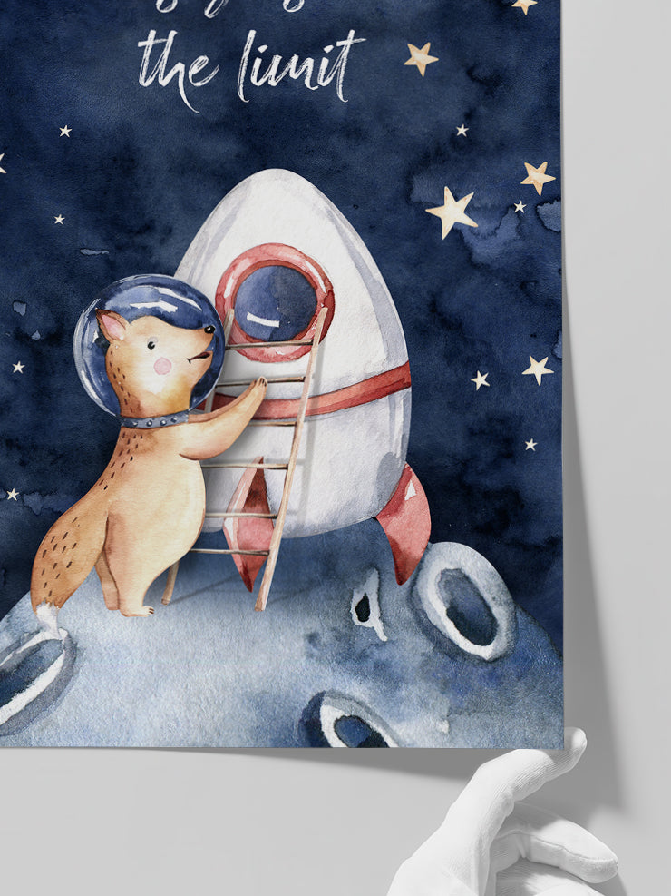 Sky Is The Limit - Art Print Poster