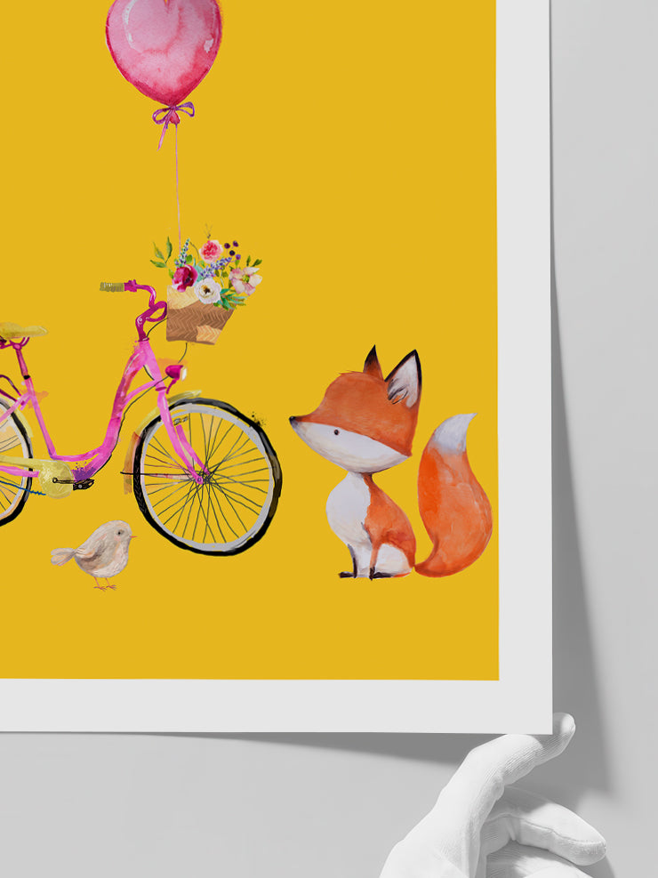 Minik Tilki N2 - Art Print Poster