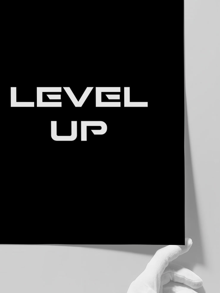 Level Up - Art Print Poster