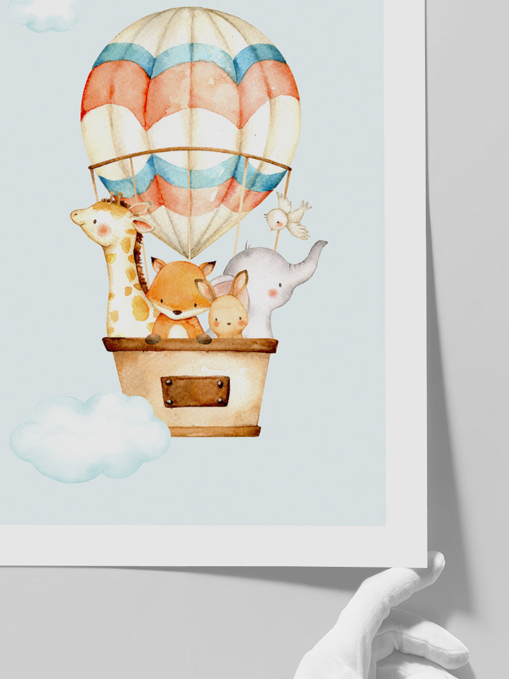 Bulutlarda N3 - Art Print Poster