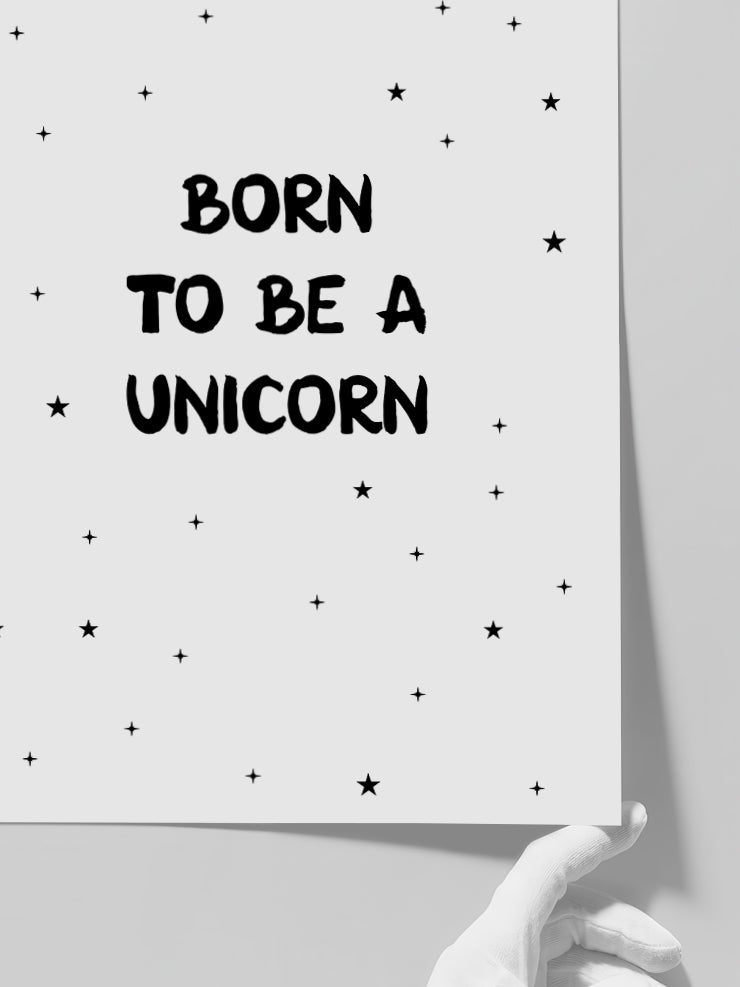 Unicorn - Art Print Poster
