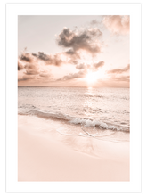 Pink Golden Morning - Art Print