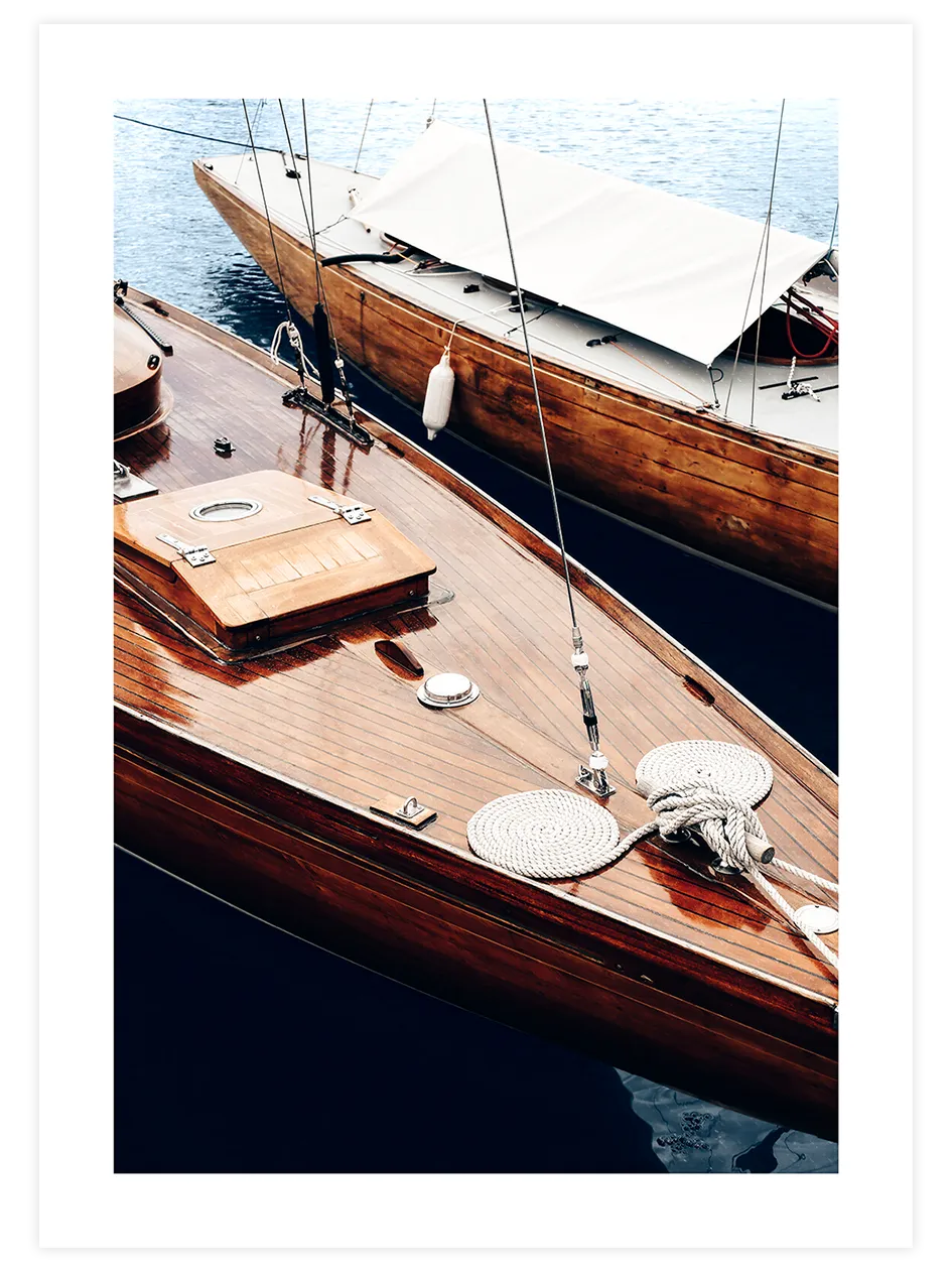 Harbor Elegance - Art Print