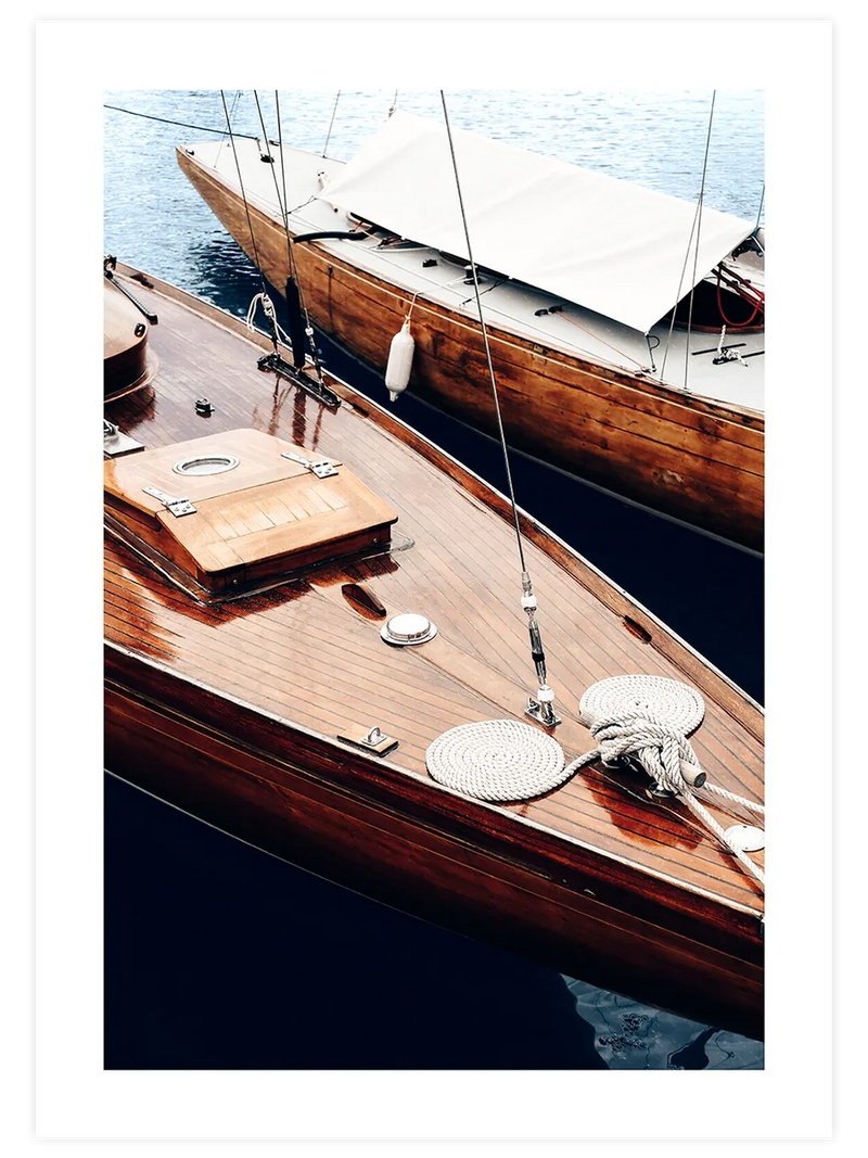 Harbor Elegance - Art Print
