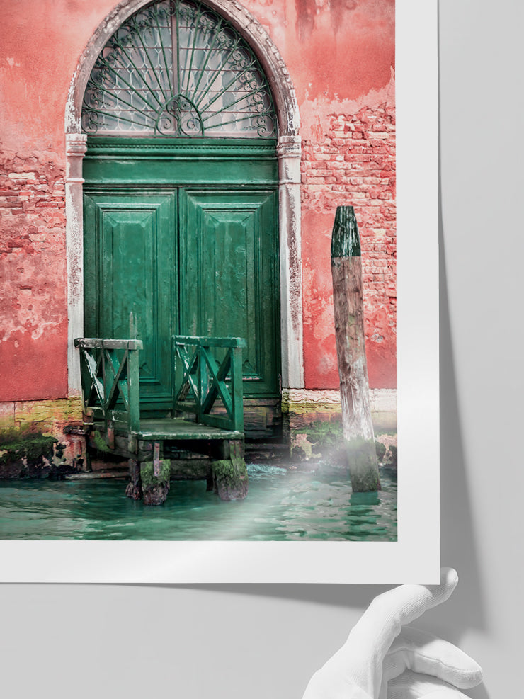 Yeşil Kapı - Art Print Poster