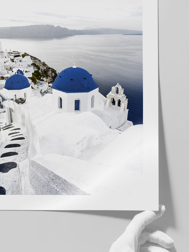 Santorini N3 - Art Print Poster