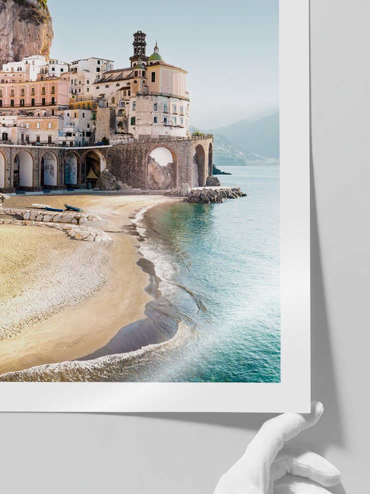 Amalfi Manzarası - Art Print Poster