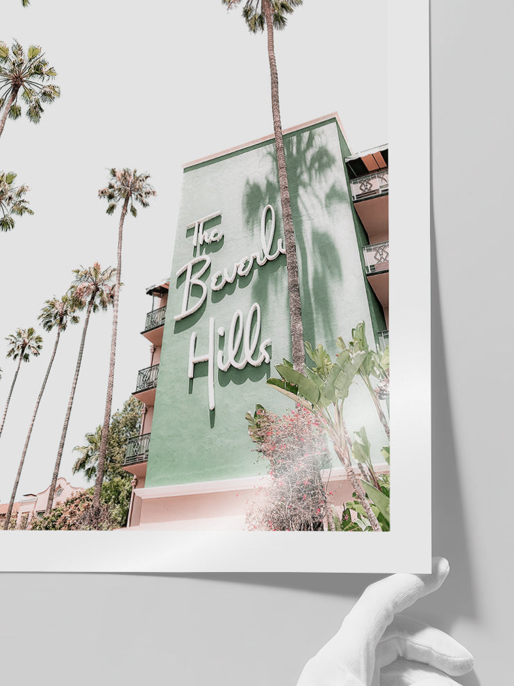 Beverly Hills - Art Print Poster