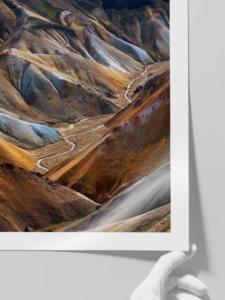 Ocre - Art Print Poster